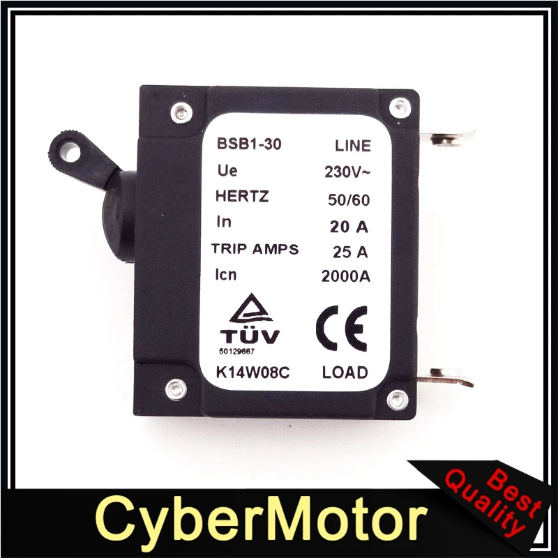 Generator Circuit Breaker BSB1-30 230V 2000A 28.8A Trip Amps Chinese HERTZ 50/60 