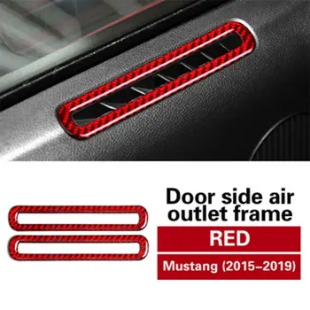 

Decoration Decorative Sticker Fiber Door Air Vent Cover For Ford Mustang