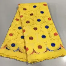 Швейцарская вуаль кружева в швейцарском стиле tissu broderie Дубай последние Африканские кружева нигерийские кружевные ткани для платья 5 ярдов