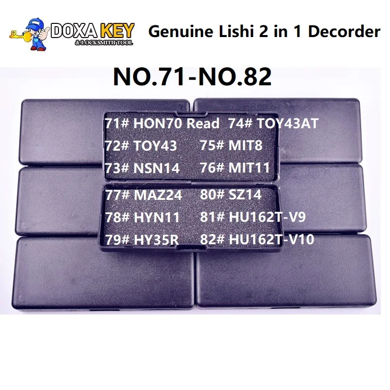 LiShi 2 в 1 Finder HU162T HON70 TOY43 NSN14 TOY43AT MIT8 MIT11 MAZ24 HYN11 YH35R SZ14 для декодера слесарного