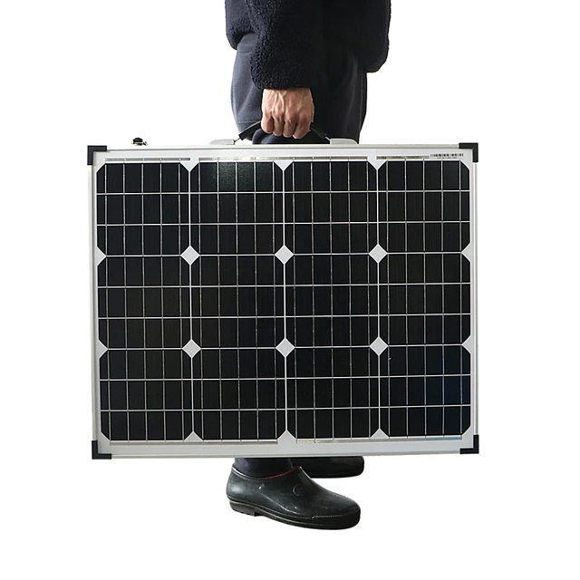 Anaka 100W 12V Solar panel China Solar battery Waterproof Solar Kits Panel Solar For Home/Caravan Solar Cell For Travel Camping 2