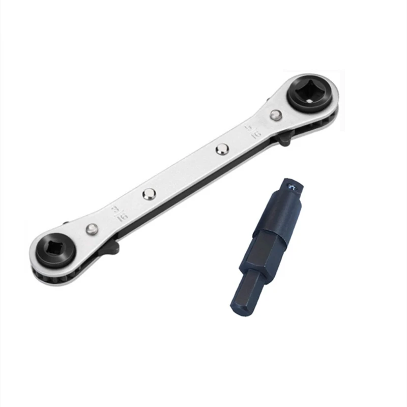2xServiceWrenchSet316to516AllenWrenchToolsHexKeyAdapter