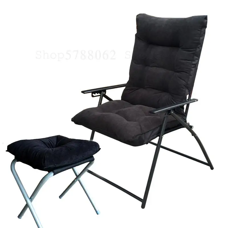Recliner folding lunch break siesta chair office back bedroom dormitory computer portable recliner |