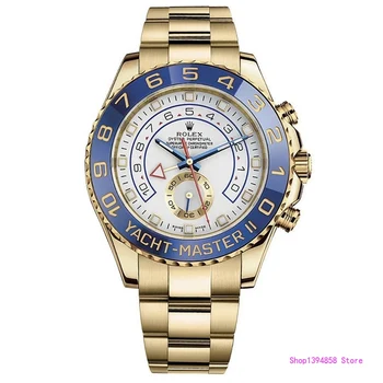 

rolex- Luxury New Men Automatic Mechanical Watches Drive Ceramic Bezel Crystal Sapphire Sport AAA Watch 19855