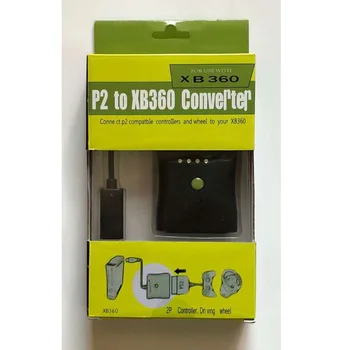 

Brand new Game Converter for PS2 to for Xbox 360 Controller Gamepad Racing Wheel Adapter Converter