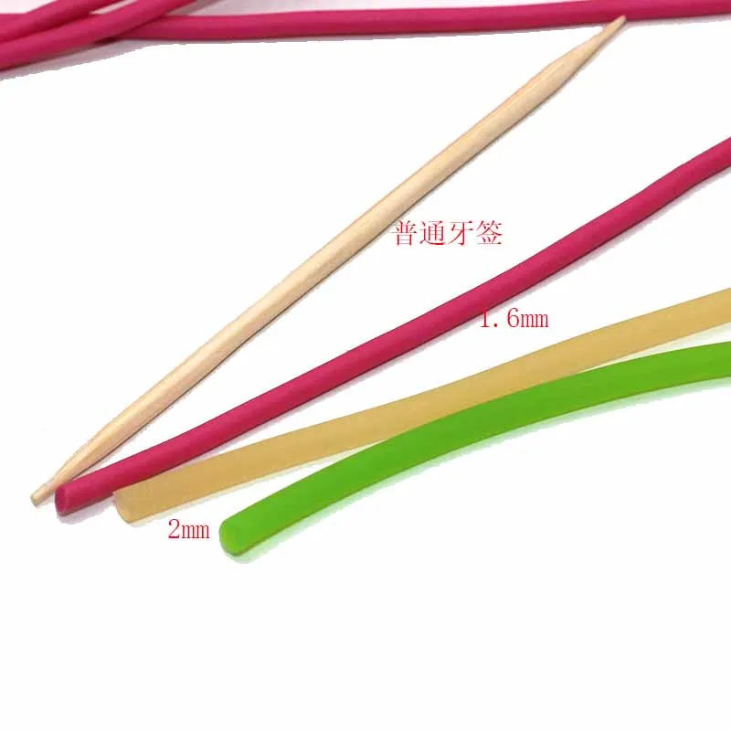 Rubber Solid Elastic Rubber Line 1.2 mm 1.4 1.6 2.0 2.2 2.4 2.5 mm 500g line for fishing traditional level round fishing line fishing tackle