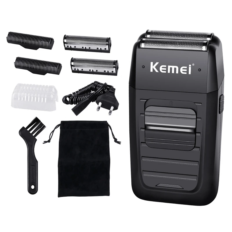

Kemei Rechargeable Shaver for Men Professional Electric Beard Trimmer Razor Beard Knife Blade Head Blade Hair Shaving Machine