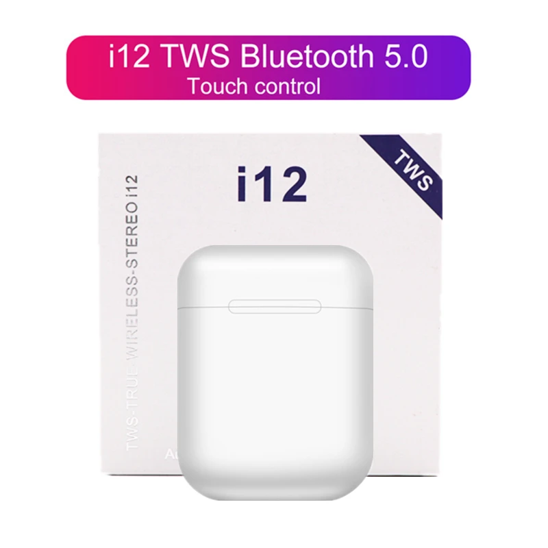 I12 TWS Bluetooth наушники беспроводные наушники Hands free бизнес наушники Спортивная гарнитура музыкальные наушники для samsung смартфон
