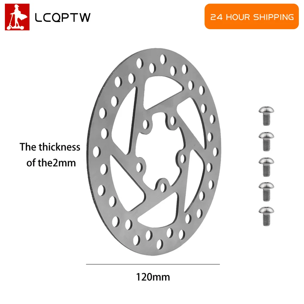 Freno A Disco Per Xiaomi Mijia Scooter Elettrico M365 Con Foro Da Disco Freno A Disco 5 Fori 110Mm 120Mm Disco Freno Disco Ruota Posteriore