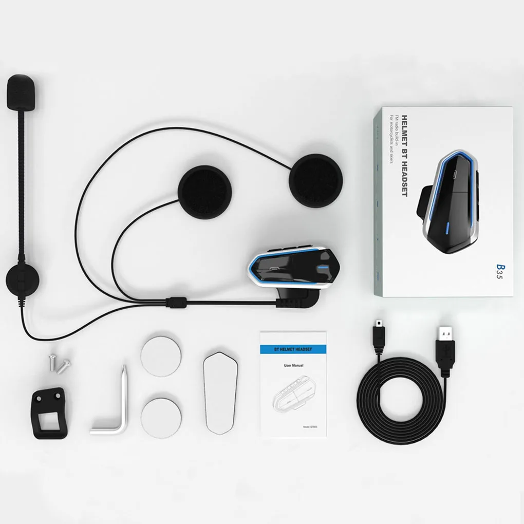 

Bluetooth Headphone BT 4.1+EDR Motorcycle Helmet Headsets Waterproof Low Consumption Wireless Earphone Earbuds