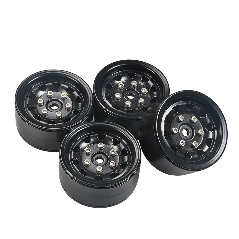 

Hot 4Pcs Heavy Duty Beadlock Wheel Rims for RC TRX-4 TRX4 Axial SCX10 90046 D90 TAMIYA CC01 D90 D110 TF2,1.9 Inch wheel TRX-4 Sc