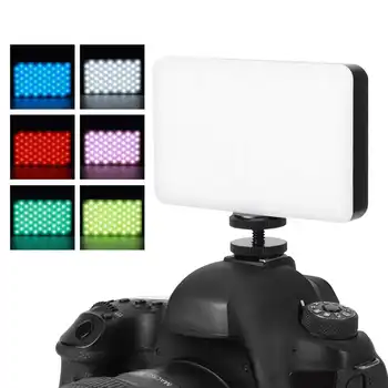 

VIJIM VL120 3200K-6500K Bi-color Vlog LED Video Light CRI 95+ Dimmable with Softbox 6 Color Filter Colorful RGB Fill Light