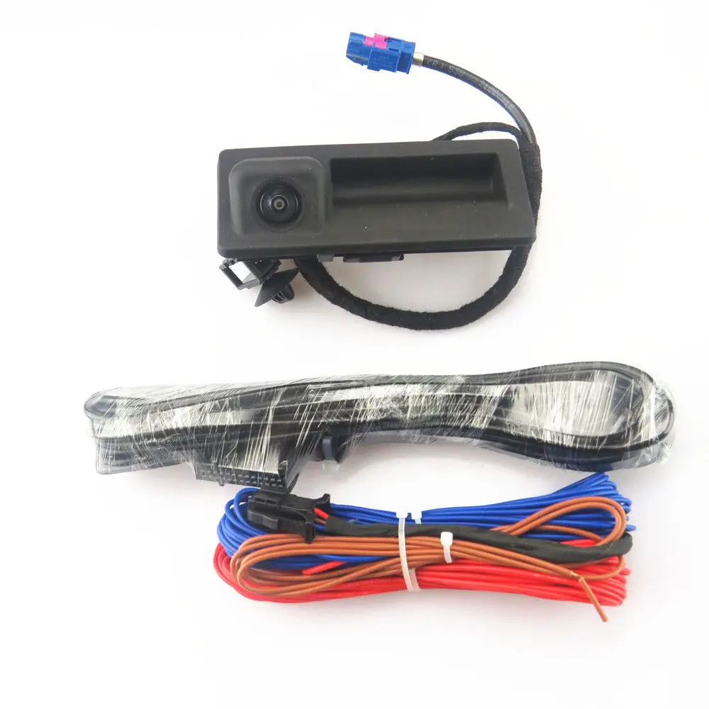 FHAWKEYEQ Автомобильная rgb камера заднего вида + кабель для VW Jetta MK6 Passat B7 Tiguan RCD510 RNS510