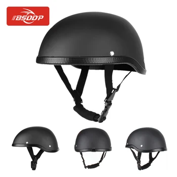 

The New Motorcycle Helmet Open Face Moto Helmet Vintage Retro Style Casco Casque Scooter Helmets With For Harley-Davidson