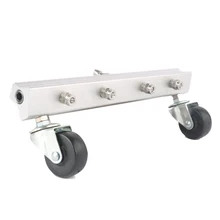 Нержавеющая сталь высокого давления инструмент для мытья автомобиля очистка шасси автомобиля спрей для воды щетка для мытья земли инструменты для чистки с 4 насадками