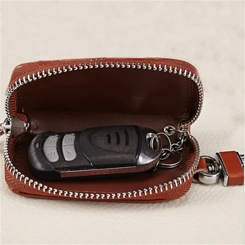 

Car Folding Key Leather Case Remote Key Fob Cover Protect Set