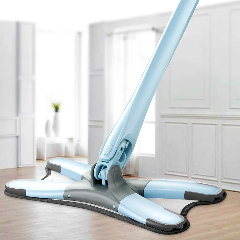 

X-type hands-free washing flat mop household mop tile floor wooden floor rotating mop lazy mop artifact