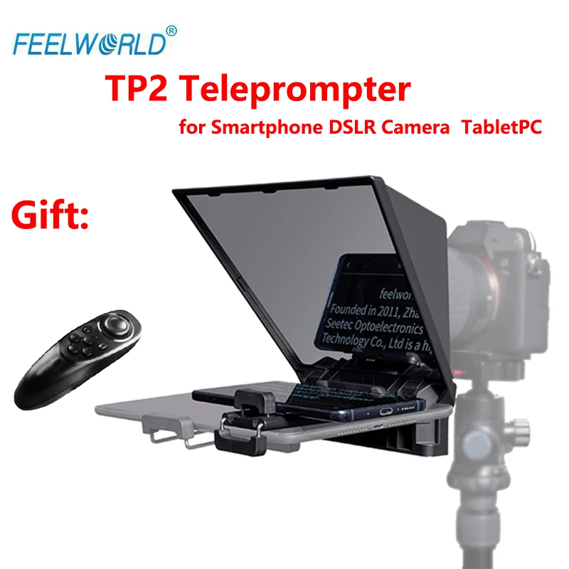 Портативный телесуфлер Feelworld TP2 для цифровой зеркальной камеры устройство записи