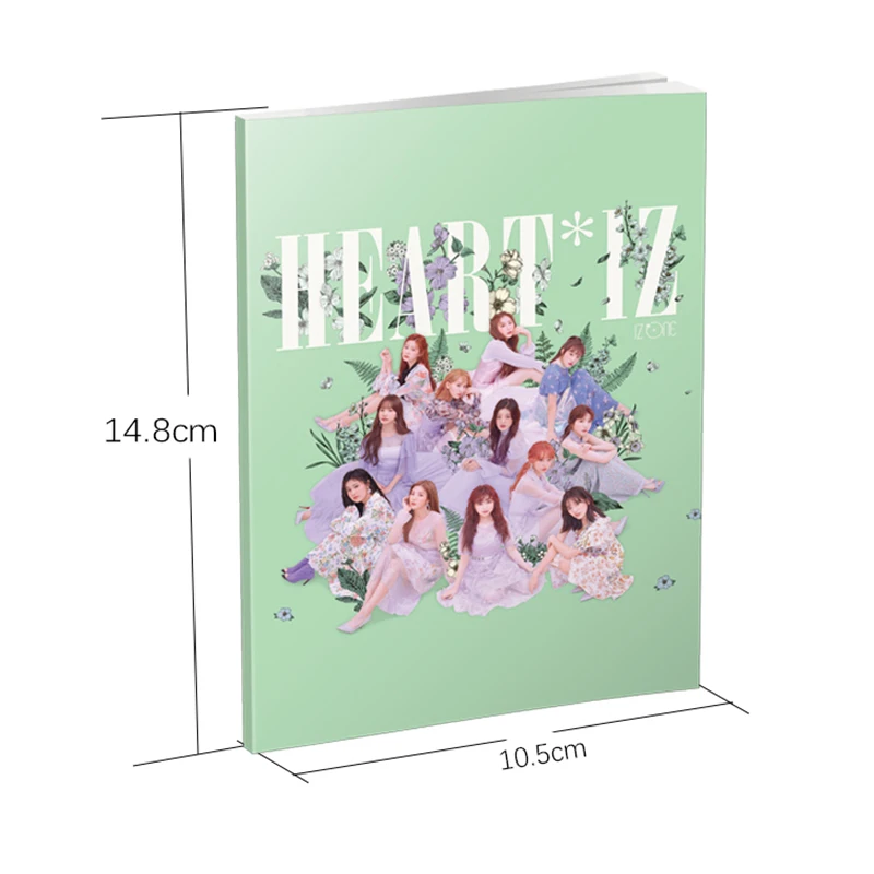 Kpop IZ * ONE 2 й мини альбом сердце фотоальбом модный K pop IZONE Мини Фотоальбом