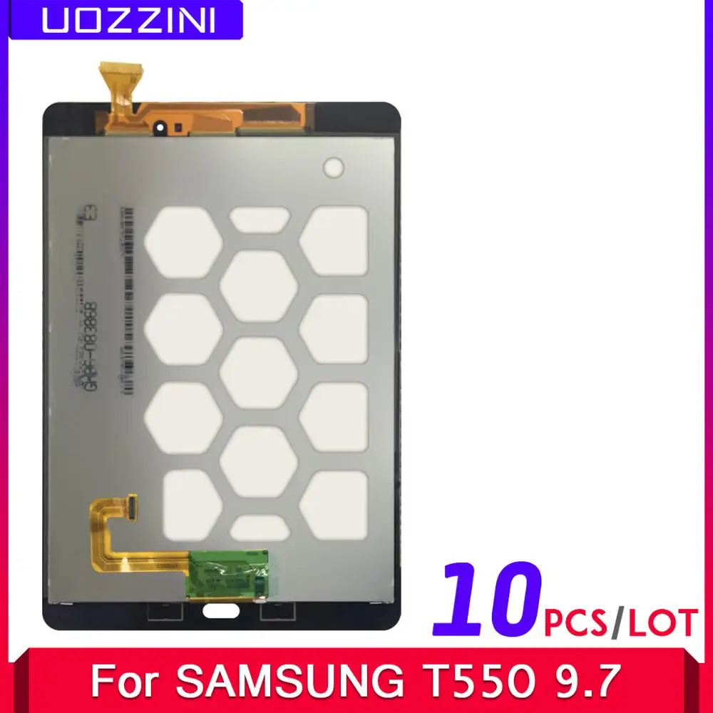 

10 Pcs New Lcds For Samsung Galaxy Tab A 9.7 SM-T550 T550 T551 T555 LCD Display Touch Screen Digitizer Assembly Replacement