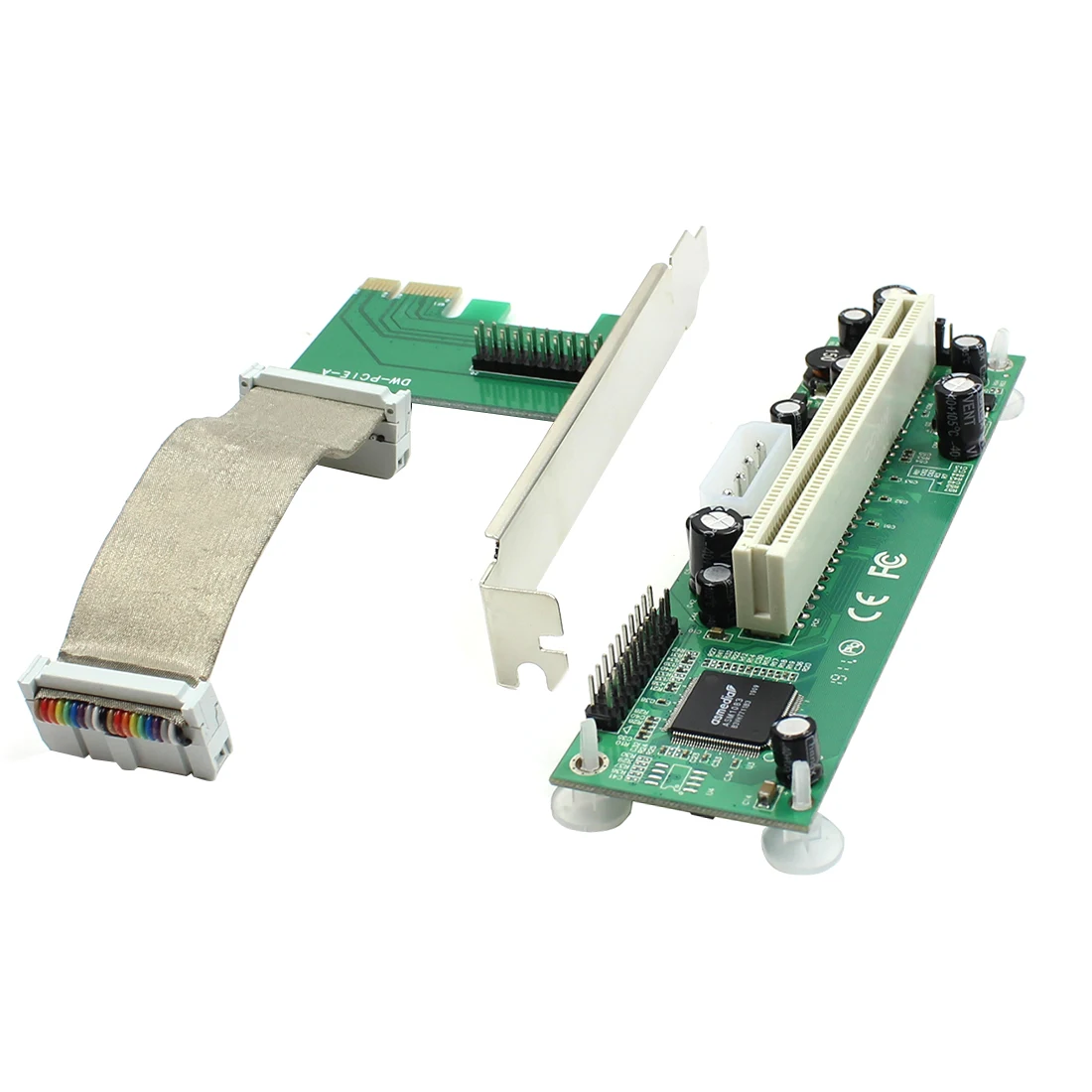Адаптер PCI E Express к гибкий кабель Mini PCIE 1x 16x ленточный расширитель платы для