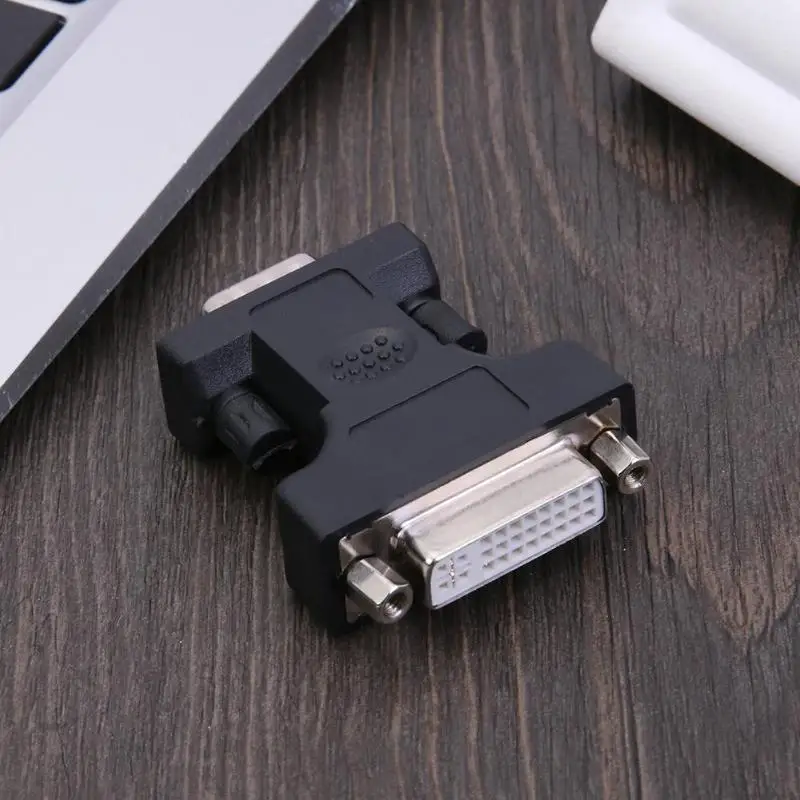 24+ 5Pin DVI Женский на 15Pin VGA Мужской кабель удлинитель адаптер разъем