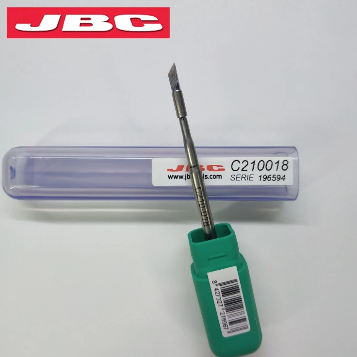 JBC паяльник наконечник C210-018 наконечники для JBC T210-A паяльная ручка CD-2SE паяльная станция