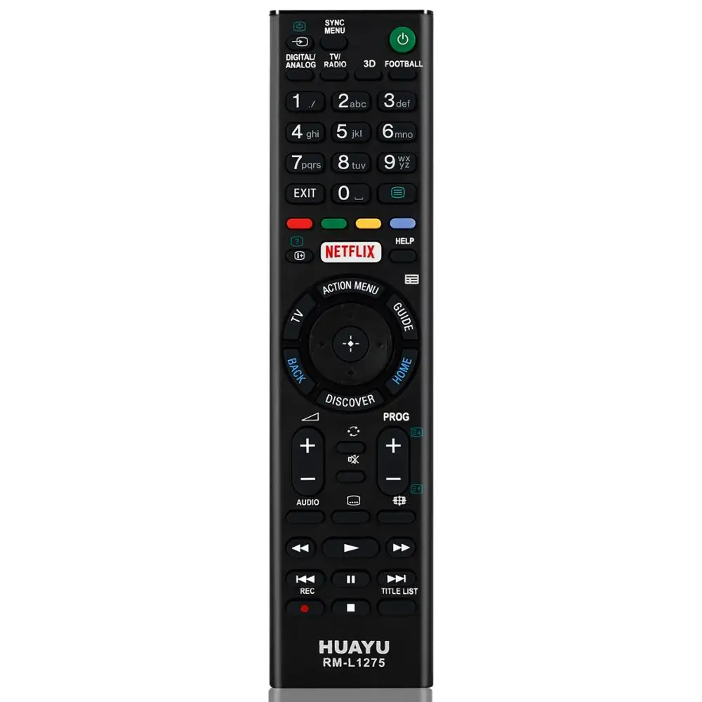 

remote control for sony tv RMT-TZ120E RMT-TX100B huayu