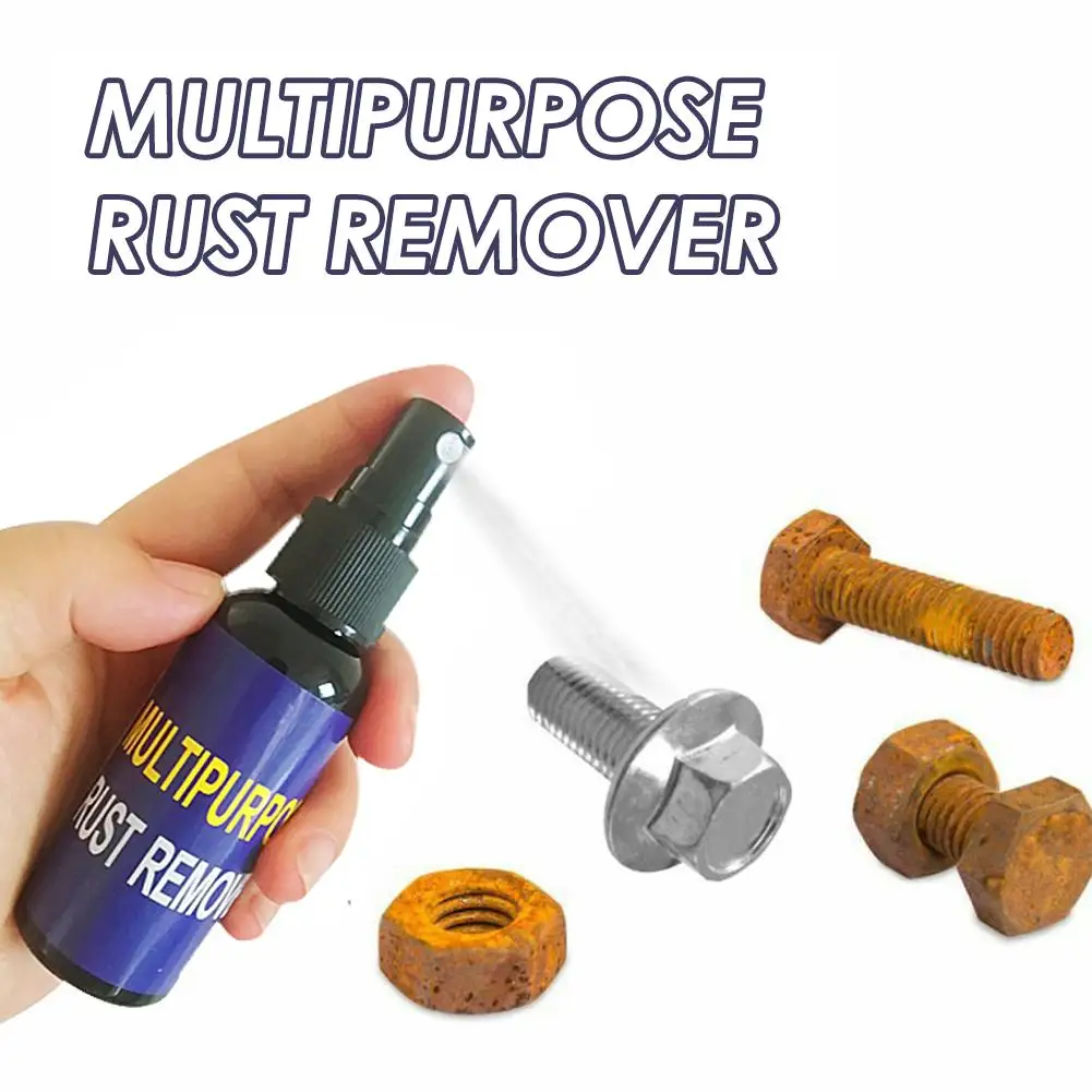 

50ML Multi-purpose Rust Inhibitor Rust Remover Derusting Spray Metal Surface Chrome Car Paint Cleaner Anti-rust Lubricant