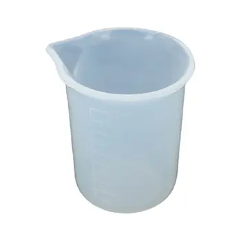 

100ML Silicone Measuring Cup Handmade DIY Crystal Epoxy Jewelry Making Tools Glue Resin Mixed Measure Gadgets