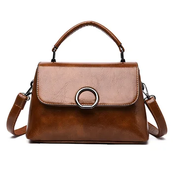 

Vintage Ladies Leather Hand Bags Luxury Handbags Women Bags Designer High Quality Crossbody Bags for Women 2020 Bolsos Mujer