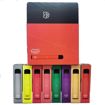 

5pcs/lot Puff Plus Pod Pre-Filled Stick Style Device Starter Kit 650mAh Battery Vape Pen Kit Electronic New