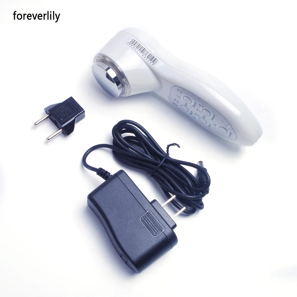  7 Colors LED Photon Ultrasonic Lifting Face Lift Skin Cleaner Wrinkle Remover Anti Aging Ultrasound