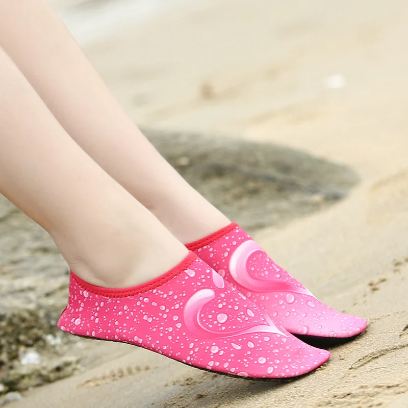 Водная обувь Schoenen Lover aqua, носки для купания, розовая летняя пляжная обувь, пляжные кроссовки для занятий йогой, мужские и женские тапочки, zapatos hombre