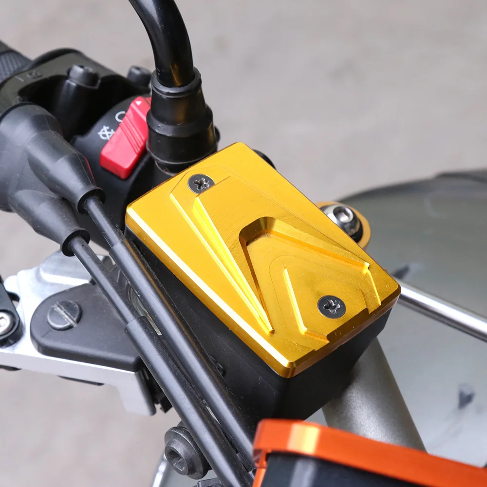 JDDRCASE Motorcycle Front Brake Fluid Reservoir Cap Cover for YAMAHA FZ8 FAZER 2010-2014