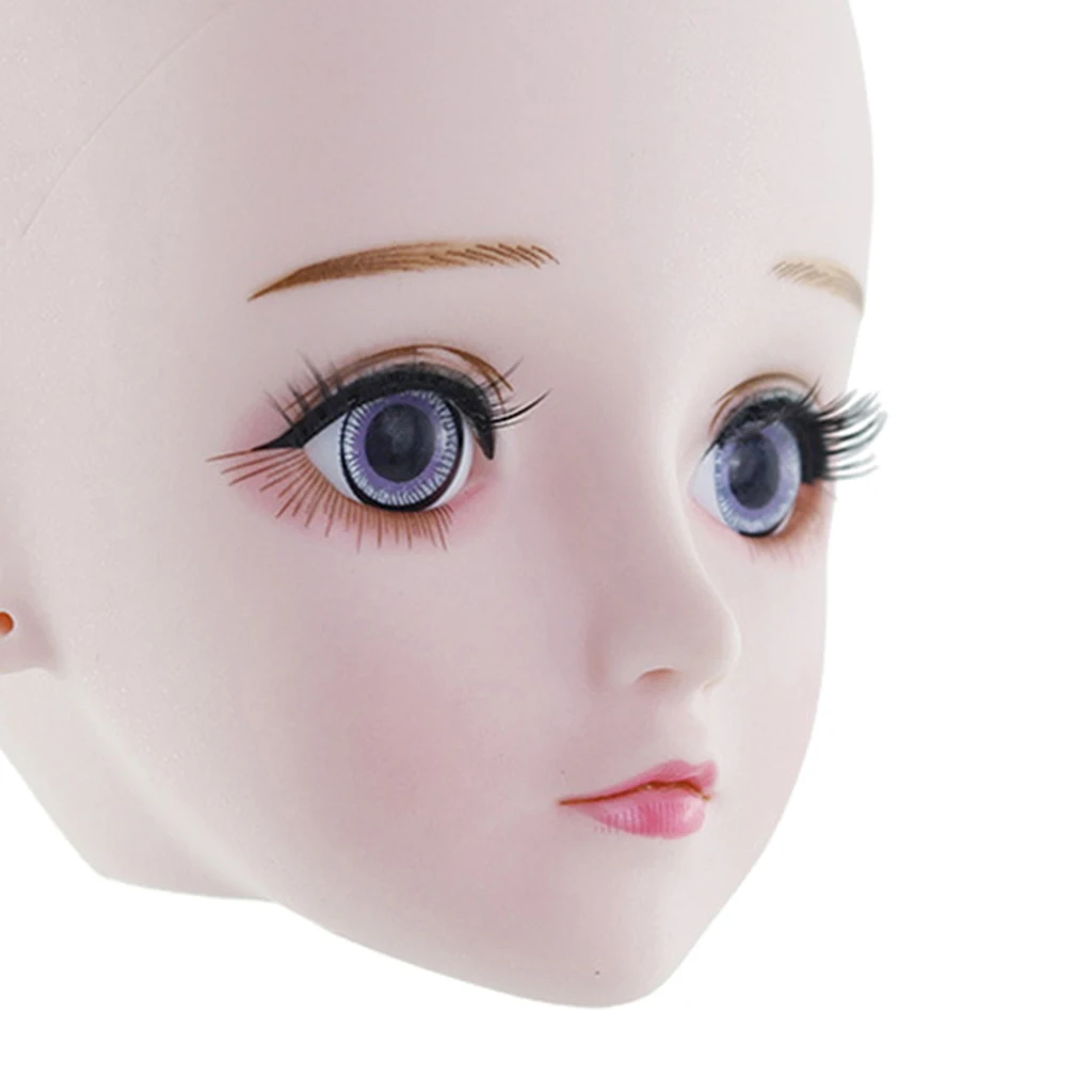 Doll Head Face Mold Faceplate Ball Jointed Dolls 1/3 BJD Body Parts DIY Makeup Doll Head Face Mold Faceplate Ball Jointed Dolls 1/3 BJD Body Parts DIY Makeup