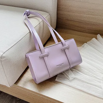 

Summer Stereoscopic Square Leather Bags For Women Handbag 2020 New Designer High Quality Handbags Lady Shoulder Solid Color Bag