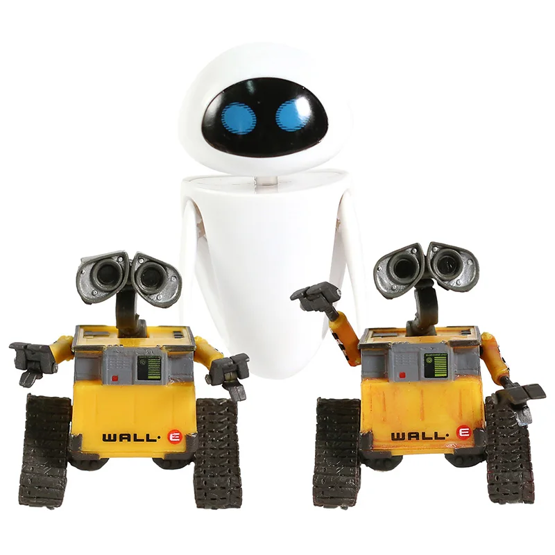 Muur E Robot Wall E Eve Pvc Action Figure Collection Model Toy Doll Wall E Robot Wall Ewall E Robot Aliexpress