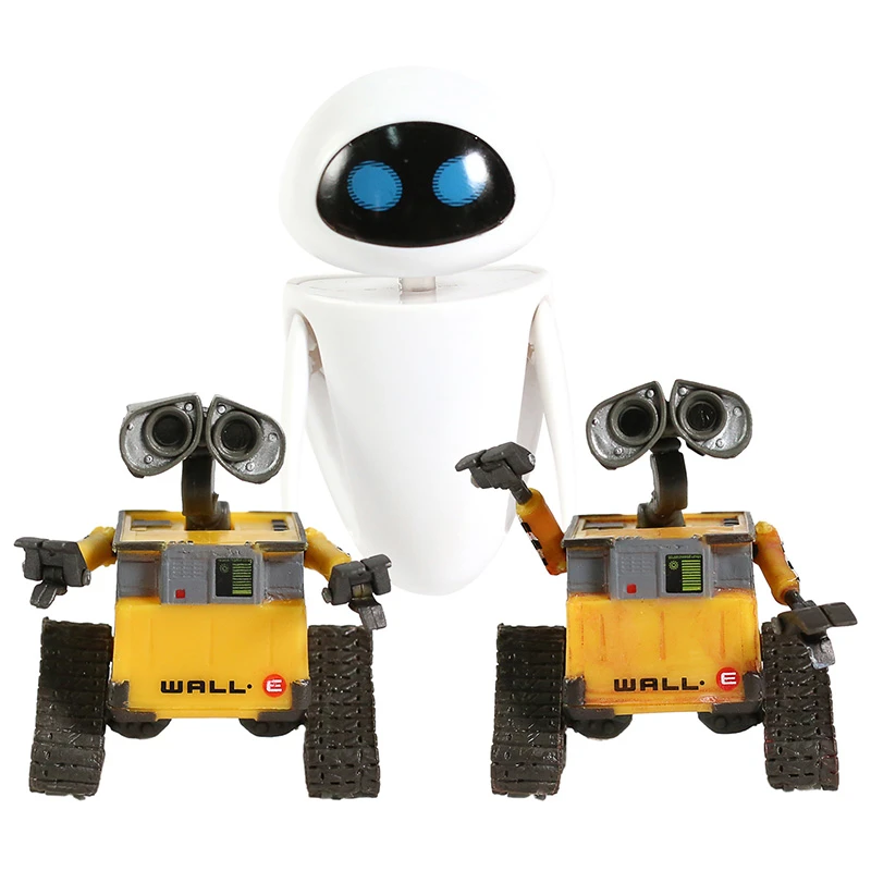 Muur E Robot Wall E Eve Pvc Action Figure Collection Model Toy Doll Wall E Robot Wall Ewall E Robot Aliexpress