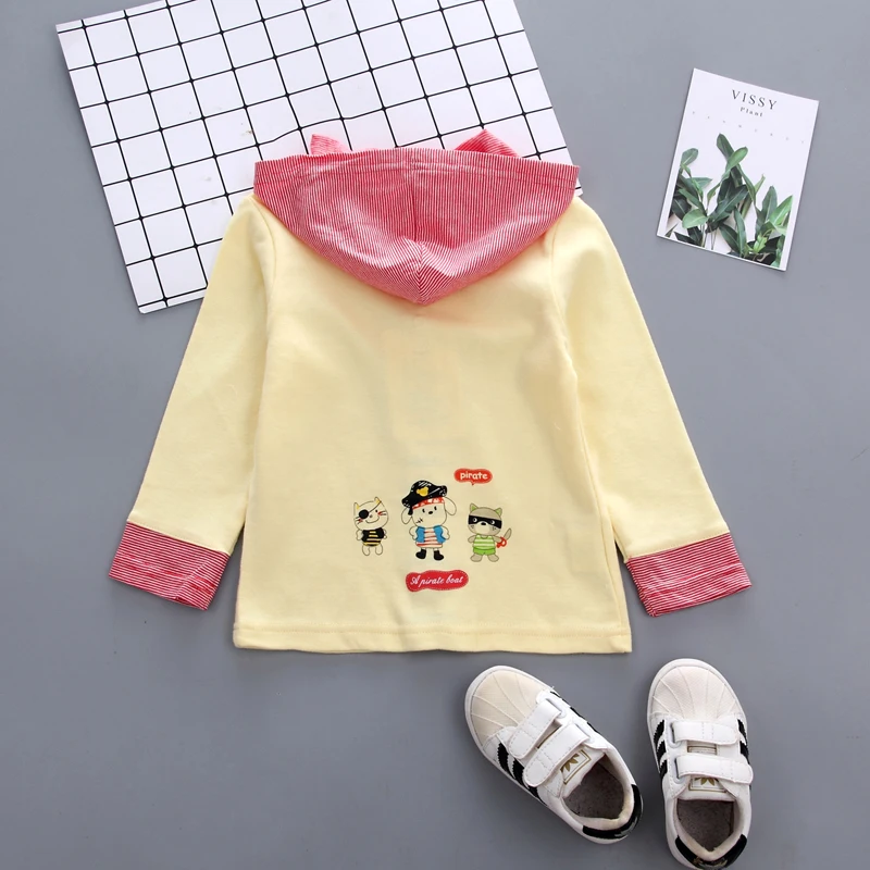 Emmababy Toddler Baby Boys Girls Clothes Long Sleeve Patchwork Fashion Casual Coat Button Jacket Outfit 0-3Y Autumn