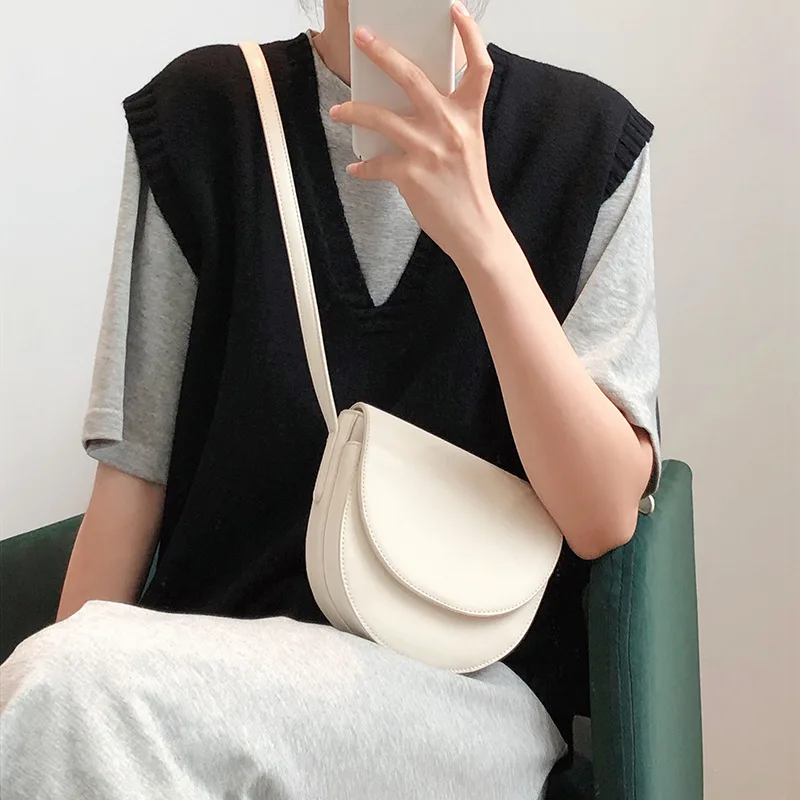 Huapate fashion trend white loose ladies knit vest jacket sleeveless yellow black sweater top
