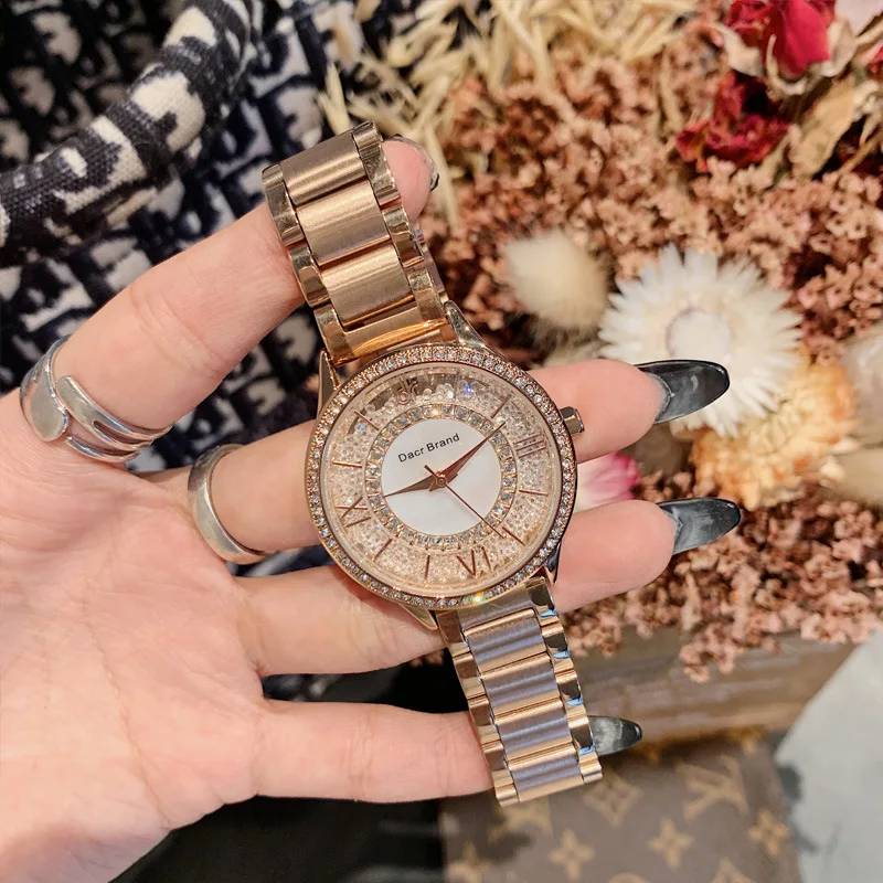 

Women's Wrist Watch 2019 Luxury Brand Contena Ladies Quartz Watch Full Stainless Steel Female Clock Wristwatches reloj mujer New