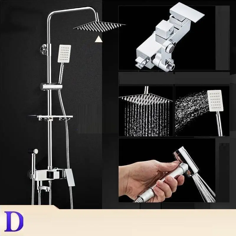 Дуще Conjunto, с милыми лисами, Douchette Duschsystem Columna Ducha Chuveiro Banheiro Панель Colonne De душ напора Eletrico Ванная комната душа