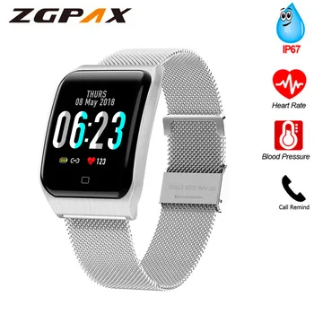 

2019 F9 Smart Watch IP67 Waterproof Bluetooth Smartwatch Men Women Heart Rate monitor Blood Pressure Monitor Sports Watch