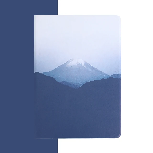 Tablet Case For Xiaomi Mi Pad 4 Case 8.0'' 2018 Mipad4 mi pad4 Folding Folio Cover Funda Painted Flip Stand Protective Shell Mount Fuji