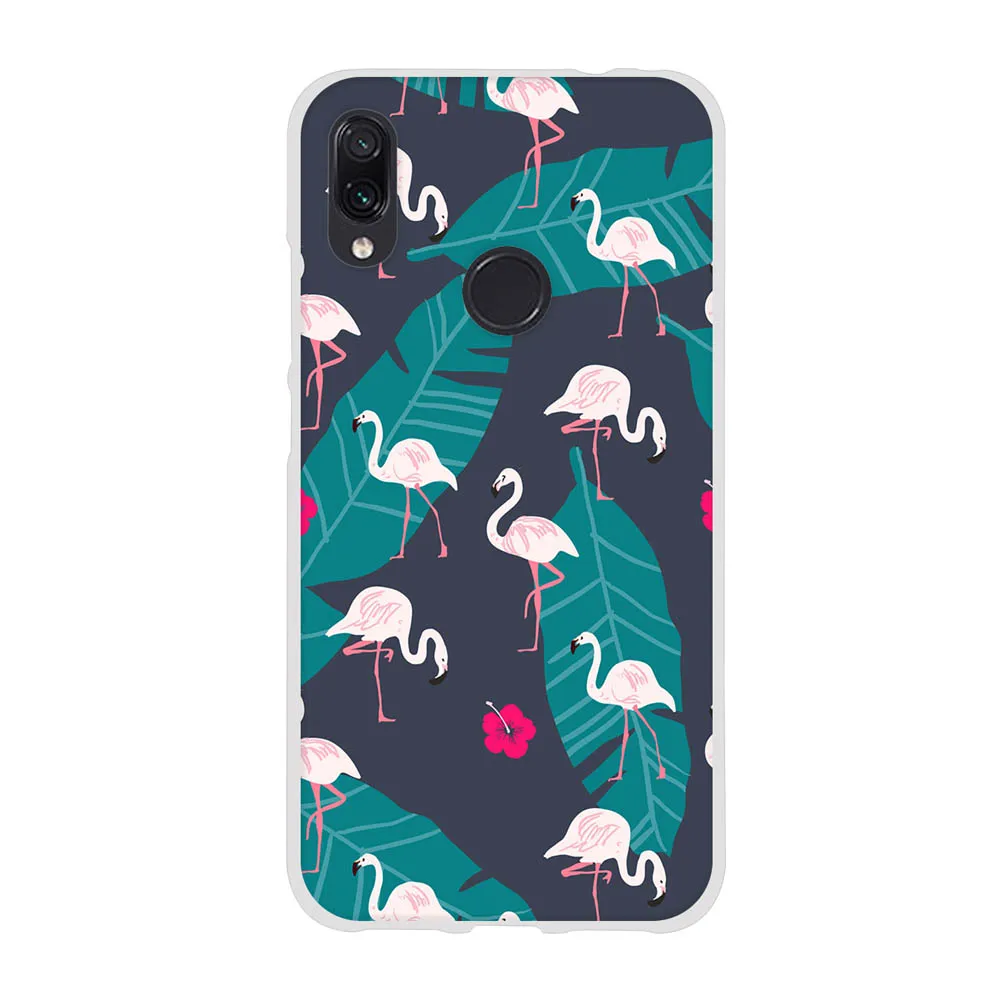 Xiaomi Redmi Note 7 Note7 PRO Case Silikon Lembut Fundas Xiaomi Redmi Note 7 Coque Hitam TPU Case Pelindung 6.3