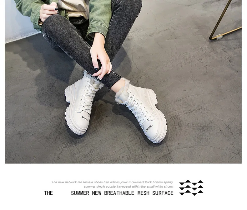 Women Boots Soft Genuine Leather Outdoor Shoes Motorcycle Street Outdoor Style Girls High Tube Boots Women Shoes Snow Boot