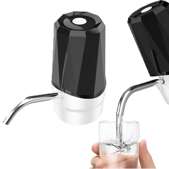 

Portable Electirc Water Bottle Pump Water Dispenser For 3/4/5 Gallon Automatic Drinking Water Pump Big LED Button USB Charging