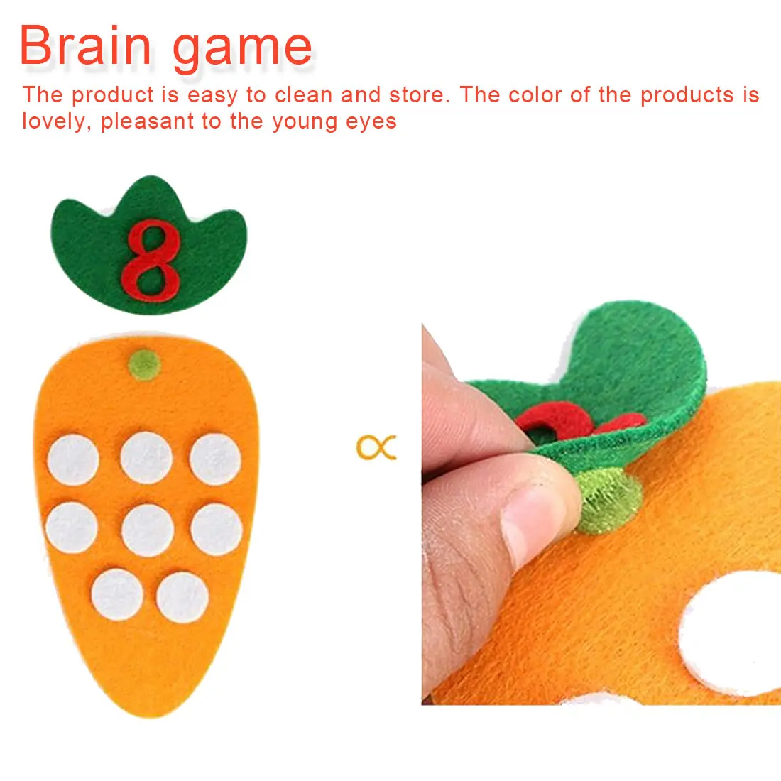 Educational Toys for Children Puzzle Handmade DIY Creative Kids Toys Kindergarten Carrot Digital Teach Aids Early Learning Toys Educational Toys for Children Puzzle Handmade DIY Creative Kids Toys Kindergarten Carrot Digital Teach Aids Early Learning Toys