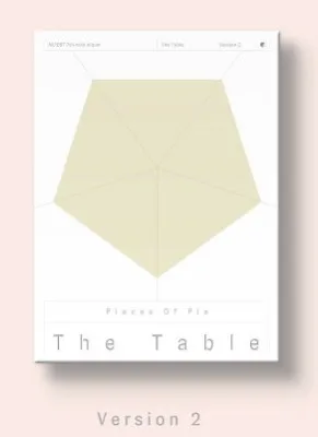 [MYKPOP]~ Официальный~ NUEST NU'EST 7TH MINI альбом: THE TABLE, KPOP Fans Коллекция-SA19111901 - Цвет: Version 2